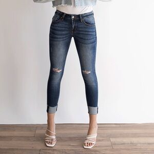 Kancan Stella Low Rise Ankle Skinny